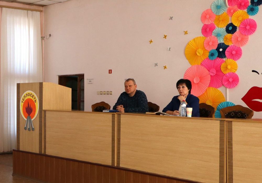 Валентина Харлашка: Сегодня, 20 марта, провела встречу с трудовым коллективом филиала «Макеевкатеплосеть» ГУП ДНР «Донбасстеплоэнерго» Валентина Харлашка: Сегодня, 20 марта, провела встречу с трудовым коллективом филиала «Макеевкатеплосеть» ГУП ДНР «Донбасстеплоэнерго»