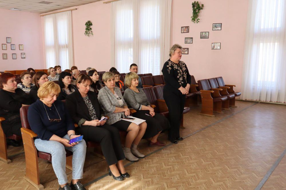 Валентина Харлашка: Сегодня, 20 марта, провела встречу с трудовым коллективом филиала «Макеевкатеплосеть» ГУП ДНР «Донбасстеплоэнерго» Валентина Харлашка: Сегодня, 20 марта, провела встречу с трудовым коллективом филиала «Макеевкатеплосеть» ГУП ДНР «Донбасстеплоэнерго»