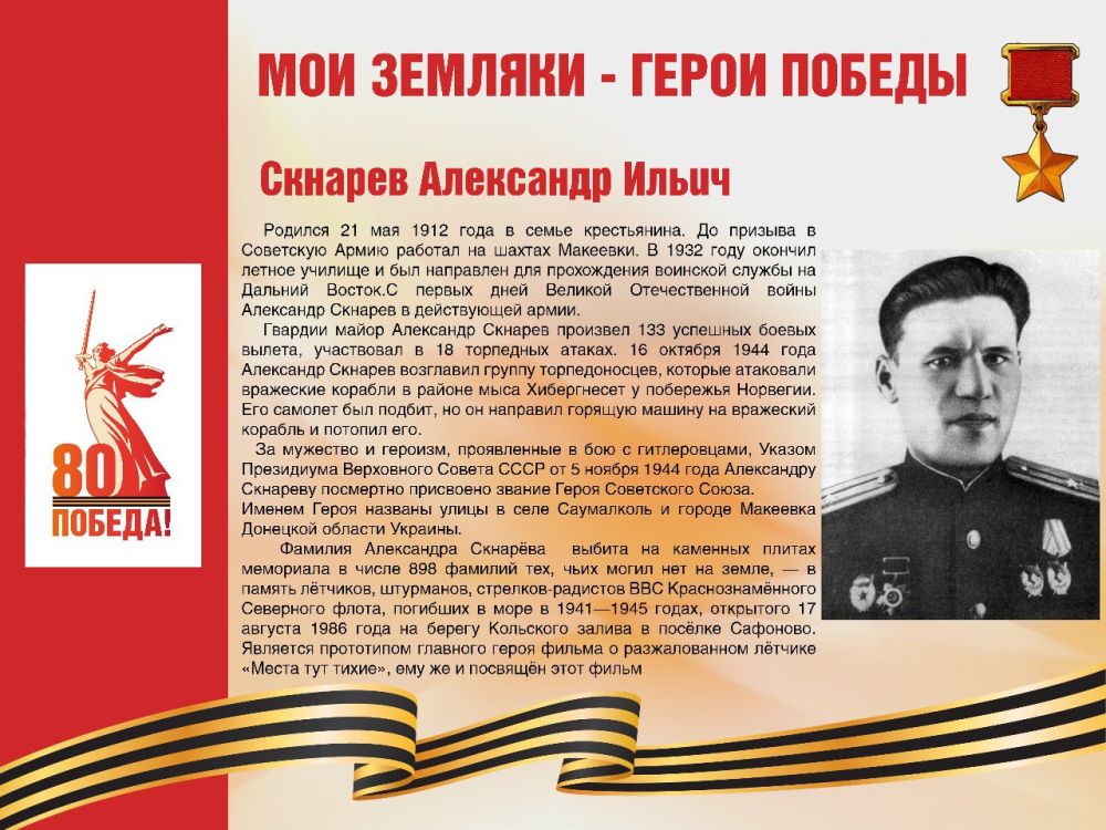 Александр Подгорный: #Победе80 #Макеевка #ДНР #Путь_к_Победе #ГероиПобеды #ДеньПобеды2025