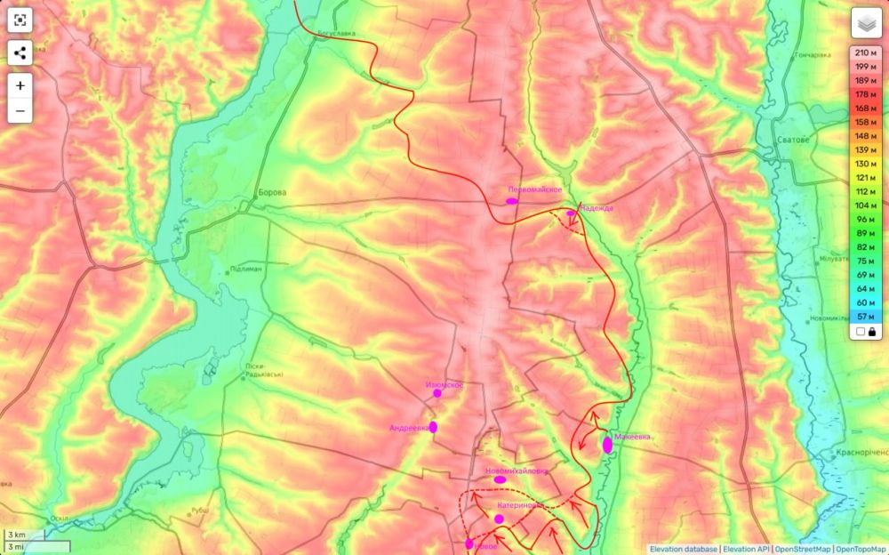 Юрий Подоляка: Лимано-Боровское направление на 12.04.25: Новое — Редкодуб — Новомихайловка Юрий Подоляка: Лимано-Боровское направление на 12.04.25: Новое — Редкодуб — Новомихайловка