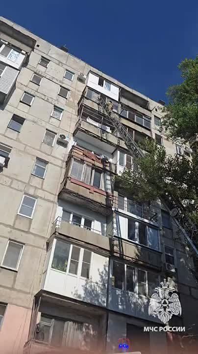 Макеевские огнеборцы спасли на пожаре 6 человек
