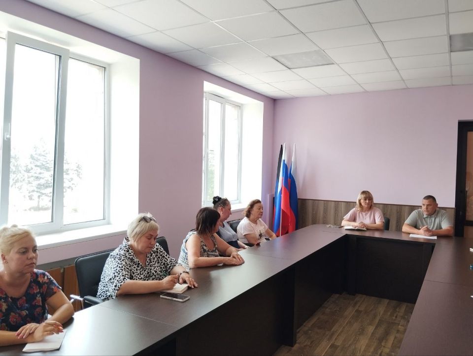 В Червоногвардейском районе прошло собрание секретарей первичных организаций