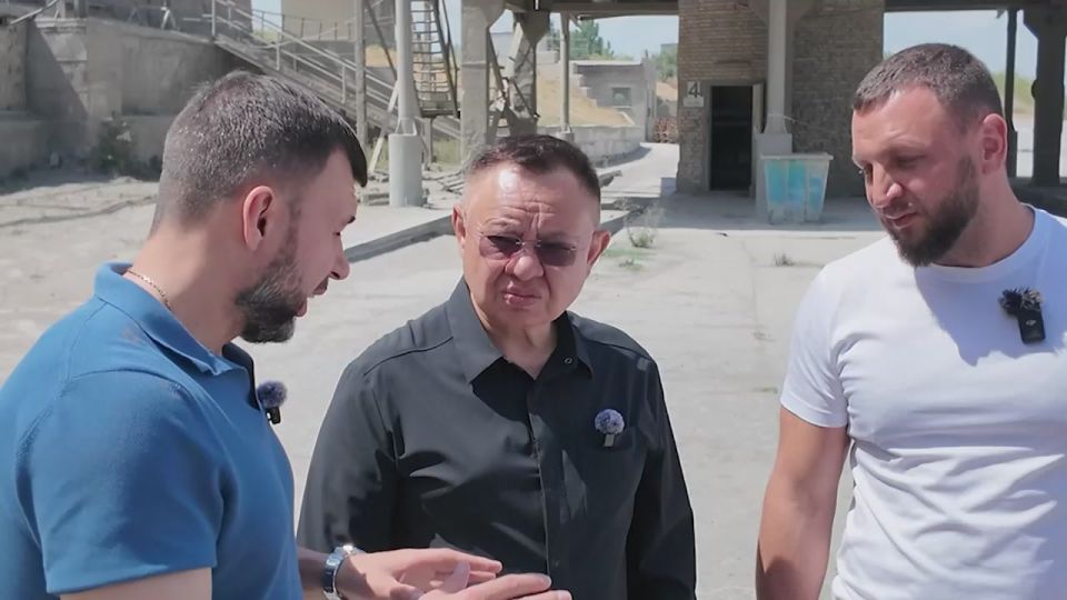 Александр Подгорный: Расширяем производство на Амвросиевском цементном заводе