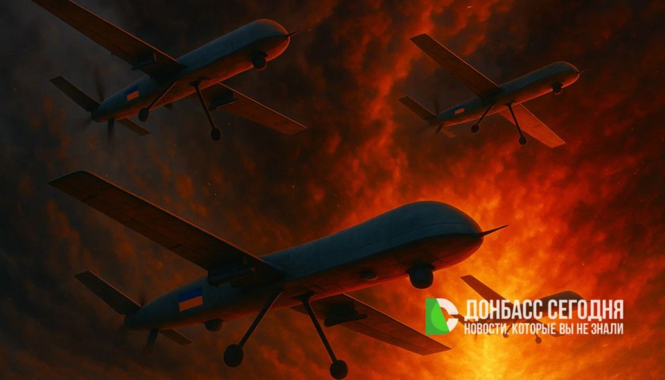 Массированная атака дронов на Донецк лишила 300 тысяч жителей света