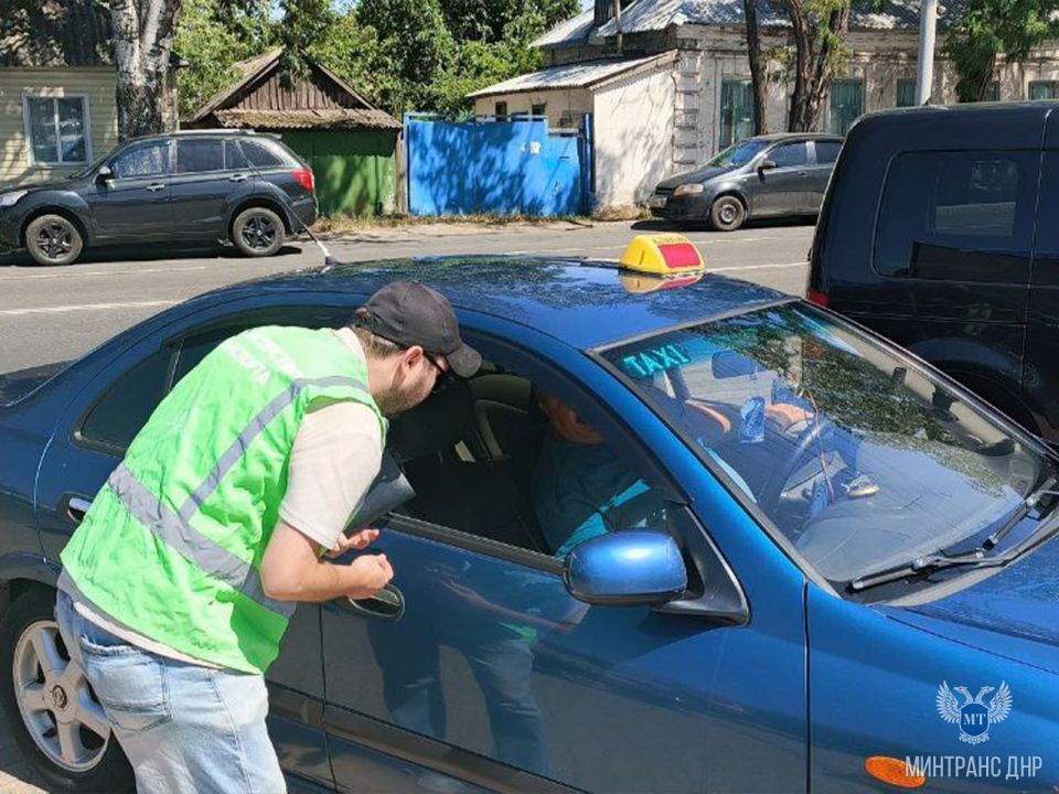 Для таксистов Центрально-Городского района города Макеевки проведена профилактическая беседа