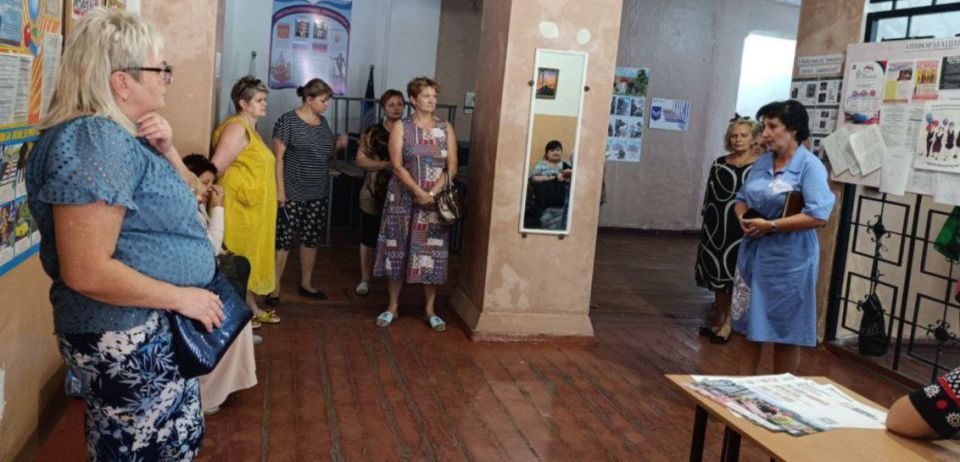 Валентина Харлашка: Сегодня, 30 июля провела встречу с населением в Червоногвардейском районе Макеевки Валентина Харлашка: Сегодня, 30 июля провела встречу с населением в Червоногвардейском районе Макеевки