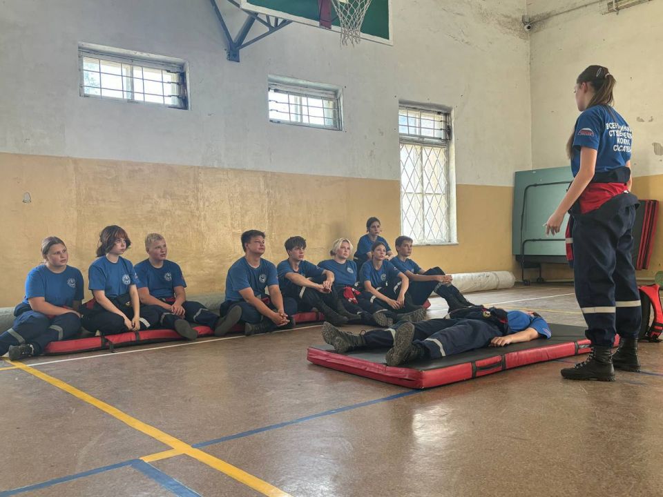 Мастер-класс по антитеррору от добровольцев Донецкого РО ВСКС