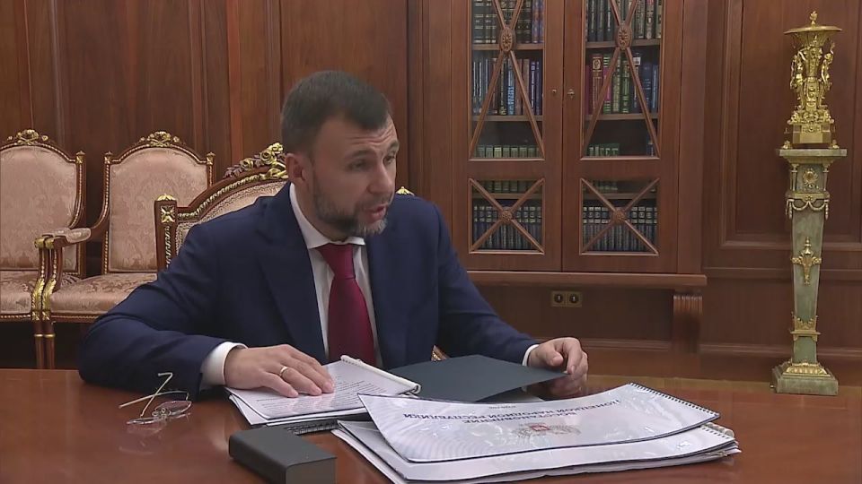 Денис Пушилин: Вода — главный вызов для Донбасса сейчас