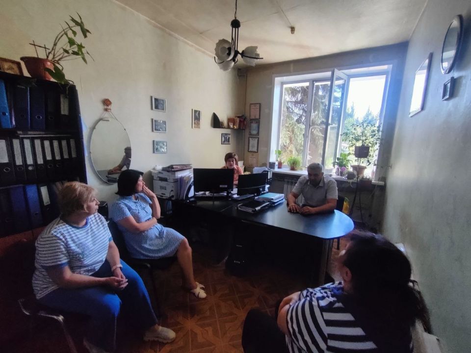 В Кировском районе прошла встреча с трудовым коллективом