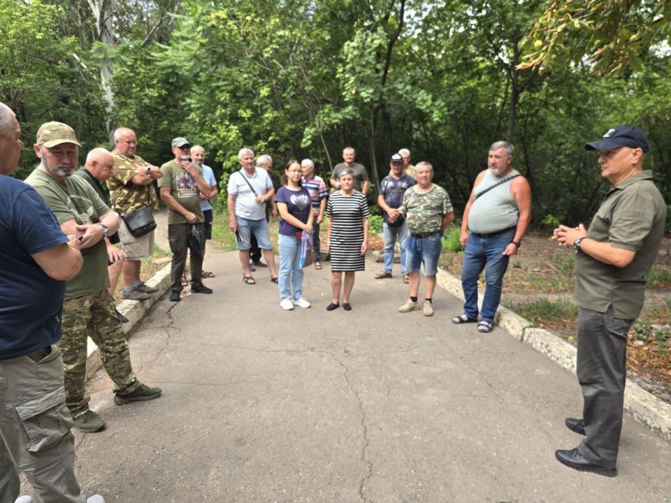 Дмитрий Огилец: По поручению Главы Донецкой Народной Республики депутаты Народного Совета продолжают проведение сходов граждан