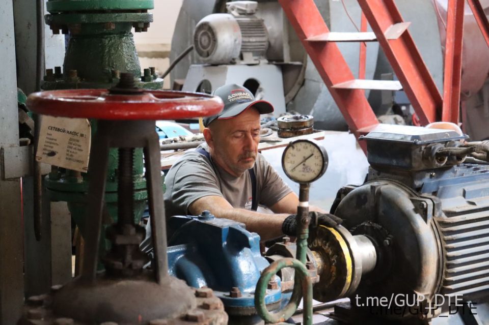 Филиалы «Донбасстеплоэнерго» активно готовятся к следующему отопительному сезону Филиалы «Донбасстеплоэнерго» активно готовятся к следующему отопительному сезону