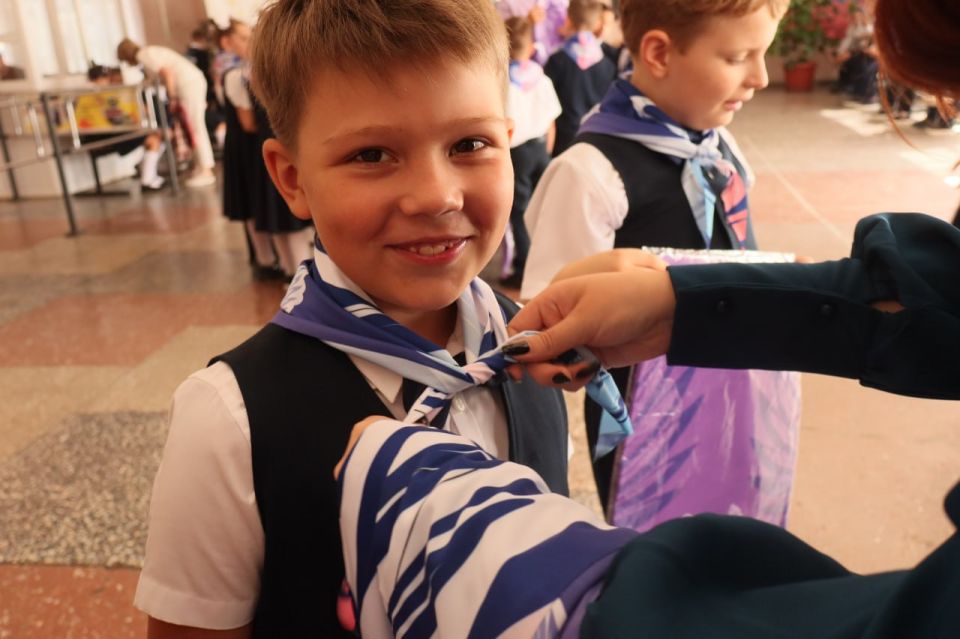 Церемония посвящения в "Орлята России" Церемония посвящения в "Орлята России"