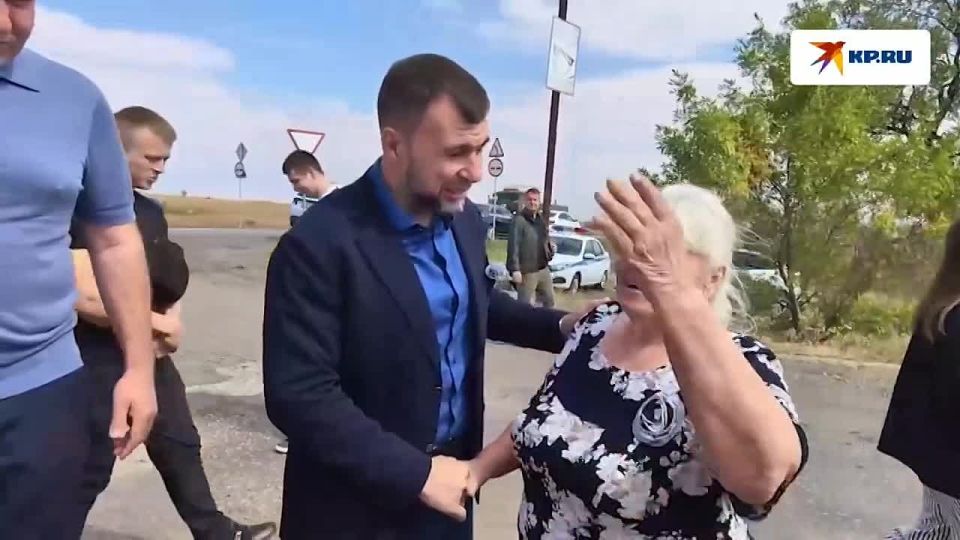 «Вода в квартирах появилась благодаря водонапорной башне»: Пушилин проверил, как организовано водоснабжение поселка Красный Октябрь