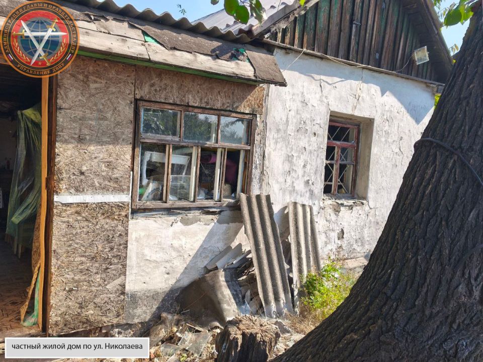 Последствия массированной атаки ударными БПЛА городского округа Макеевка вечером 07.09.2025 Последствия массированной атаки ударными БПЛА городского округа Макеевка вечером 07.09.2025
