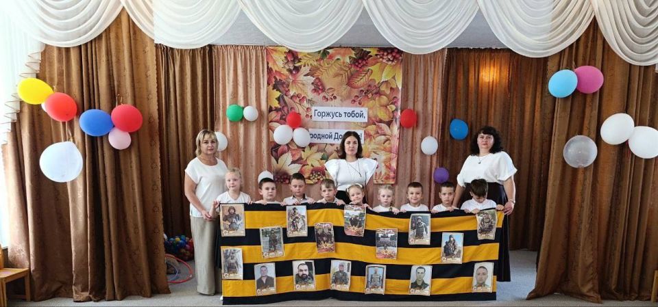 8 сентября 2025 года в дошкольных учреждениях городского округа Макеевка были проведены торжественные мероприятия, посвящённые важному и славному дню – Дню освобождения Донбасса 8 сентября 2025 года в дошкольных учреждениях городского округа Макеевка были проведены торжественные мероприятия, посвящённые важному и славному дню – Дню освобождения Донбасса