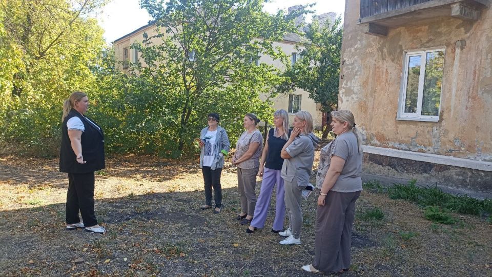 15 сентября спикер Ольга Шкляревич провела встречу с населением возле дома № 30 по улице Кирова