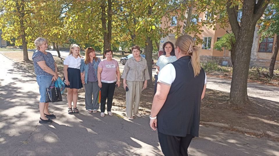 15 сентября спикер Ольга Шкляревич провела встречу с населением возле дома № 8 по улице Котовского