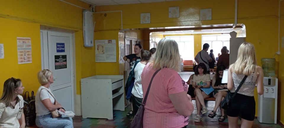 В Макеевке, в Детской городской клинической больнице, маленькие жители могут пройти плановые профилактические осмотры