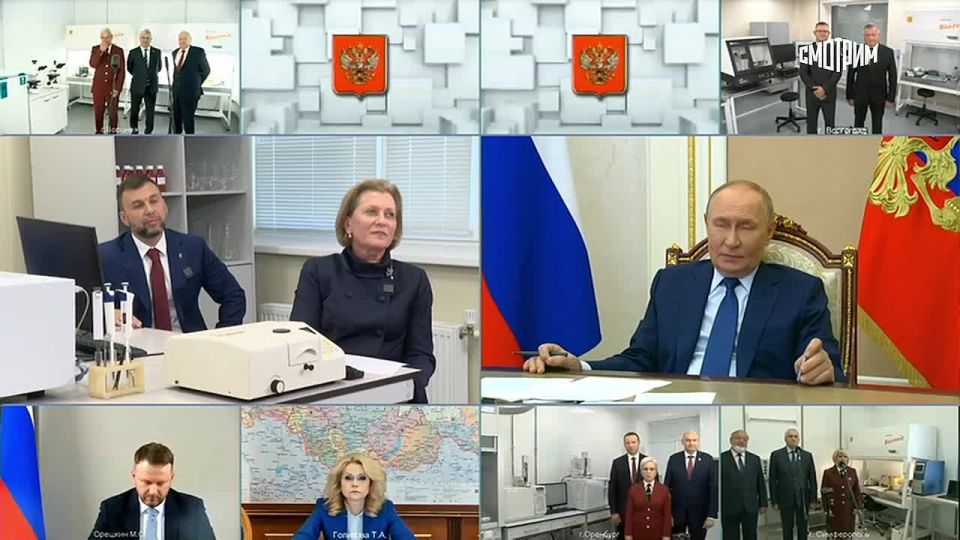 Александр Подгорный: Сегодня Президент России Владимир Путин открыл в Республике сразу два филиала Центра гигиены и эпидемиологии