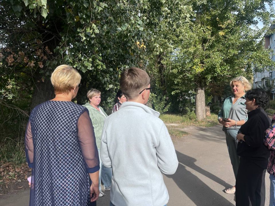 Сегодня, 16 сентября, заместитель руководителя Управы Центрально-Городского внутригородского района Лариса Онищенко и представитель Филиала «Макеевкатеплосеть» ГУП ДНР «ДОНБАССТЕПЛОЭНЕРГО» Жанна Анатольевна Ямпольская ... Сегодня, 16 сентября, заместитель руководителя Управы Центрально-Городского внутригородского района Лариса Онищенко и представитель Филиала «Макеевкатеплосеть» ГУП ДНР «ДОНБАССТЕПЛОЭНЕРГО» Жанна Анатольевна Ямпольская ...