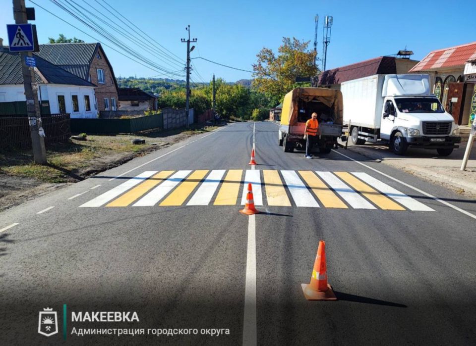 В Червоногвардейском районе ведутся работы по улучшению дорожной инфраструктуры