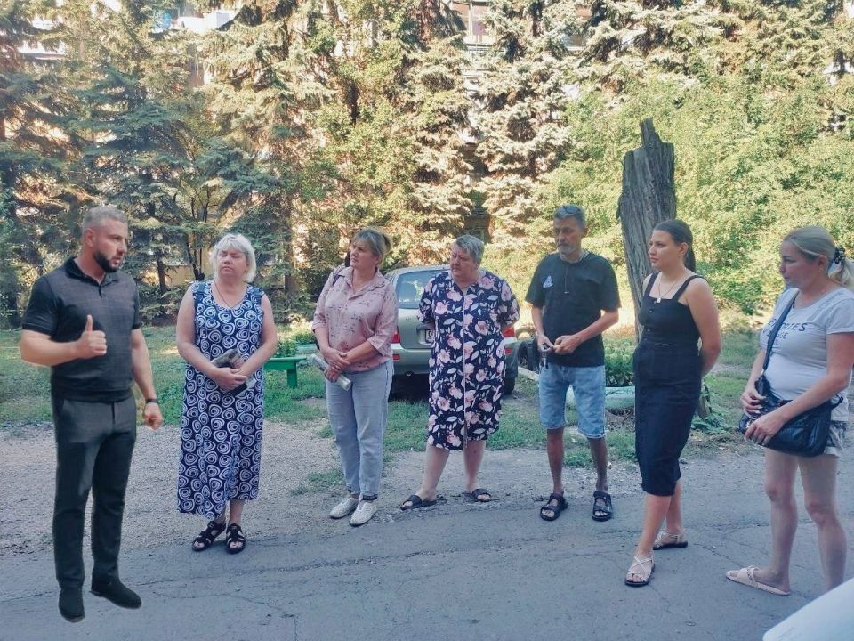 #80регион. В рамках поручения Главы ДНР Дениса Пушилина, на территории Кировского внутригородского района продолжаются встречи с населением