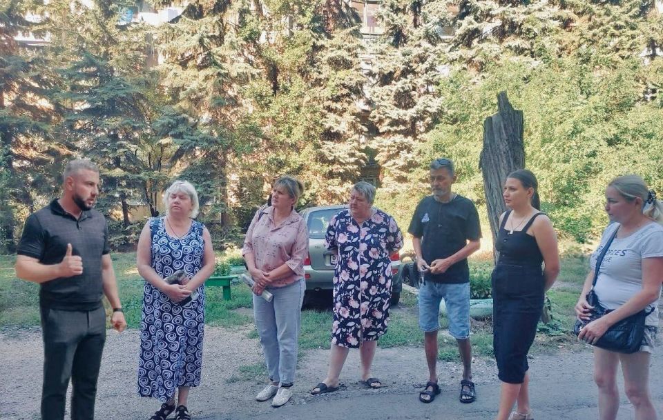 #80регион. В рамках поручения Главы ДНР Дениса Пушилина, на территории Кировского внутригородского района продолжаются встречи с населением