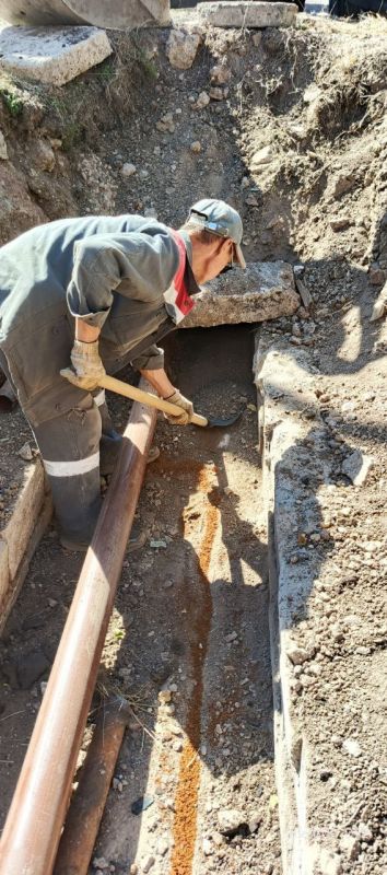 ТЕПЛО БЕЗ ПЕРЕБОЕВ: СПЕЦИАЛИСТЫ ФИЛИАЛА "МАКЕЕВКАТЕПЛОСЕТЬ" ВЫПОЛНЯЮТ РЕМОНТ УЧАСТКА ТЕПЛОСТРАССЫ ТЕПЛО БЕЗ ПЕРЕБОЕВ: СПЕЦИАЛИСТЫ ФИЛИАЛА "МАКЕЕВКАТЕПЛОСЕТЬ" ВЫПОЛНЯЮТ РЕМОНТ УЧАСТКА ТЕПЛОСТРАССЫ