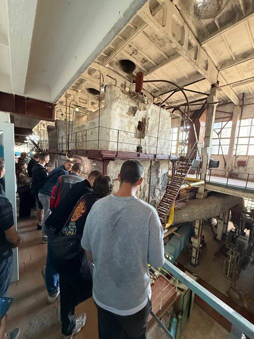 Визит студентов ДОННАСА в макеевскую теплосеть Визит студентов ДОННАСА в макеевскую теплосеть