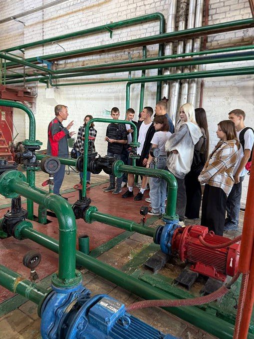 Визит студентов ДОННАСА в макеевскую теплосеть Визит студентов ДОННАСА в макеевскую теплосеть