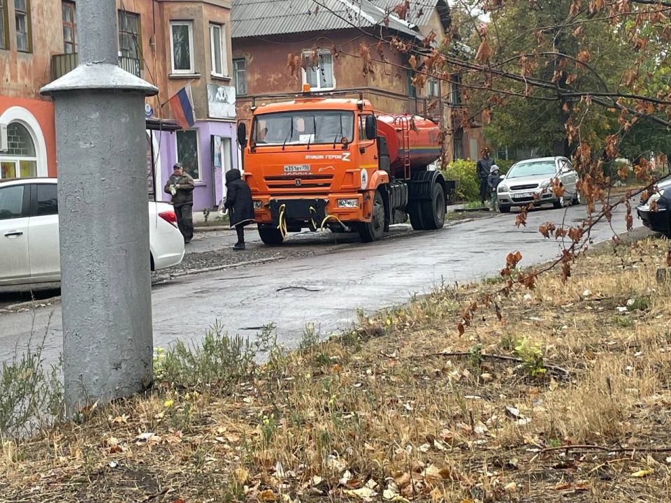 Валентина Харлашка: 1 октября провела мониторинг подвоза воды по улице Кремлевская  в Кировском внутригородском районе города Макеевка