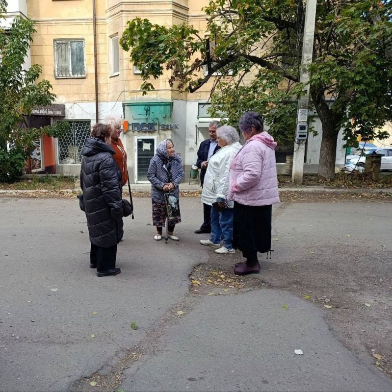 В Червоногвардейском районе прошла встреча с населением на подведомственной территории