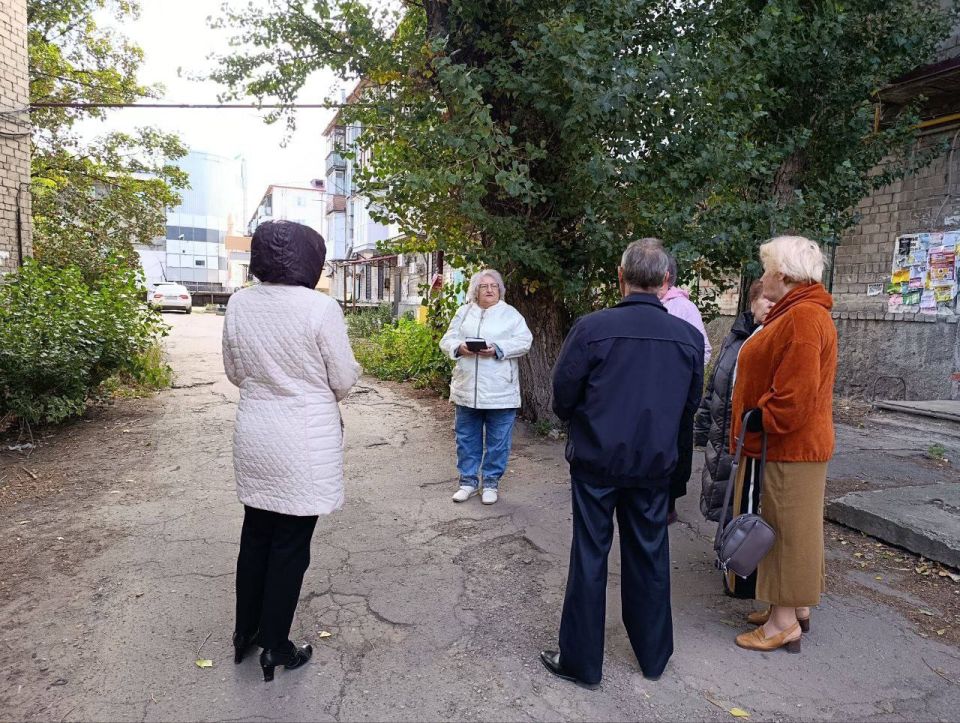 В Червоногвардейском районе прошла встреча с населением на подведомственной территории