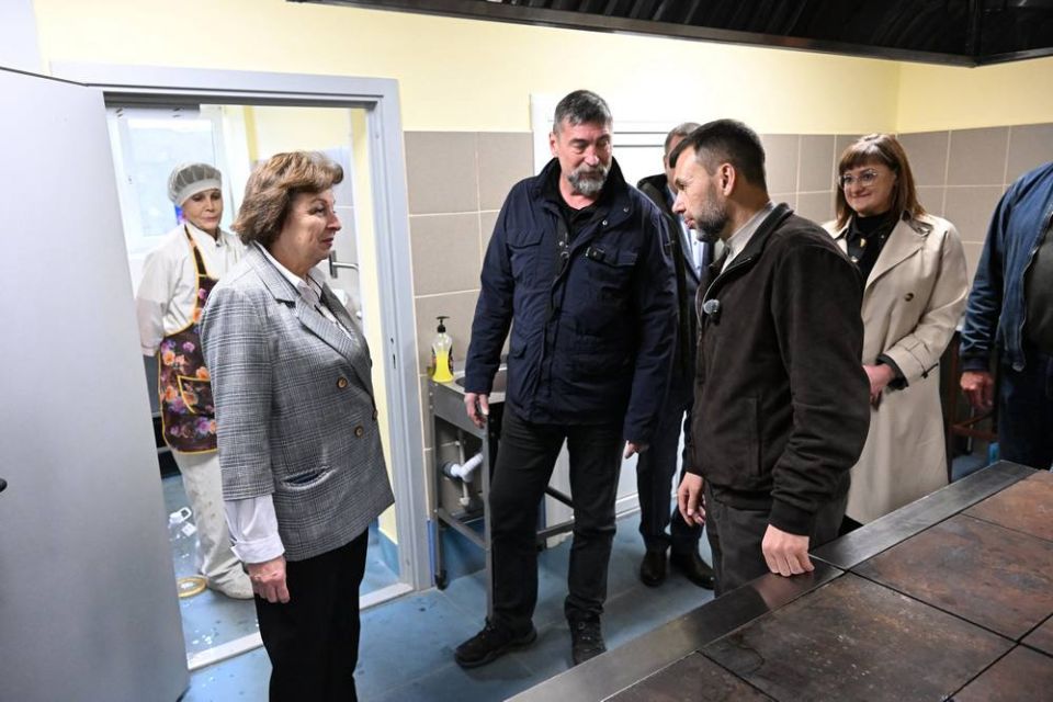 Глава ДНР проверил запуск котельной №8 в поселке Ханжёнково-Северный Советского района Макеевки Глава ДНР проверил запуск котельной №8 в поселке Ханжёнково-Северный Советского района Макеевки