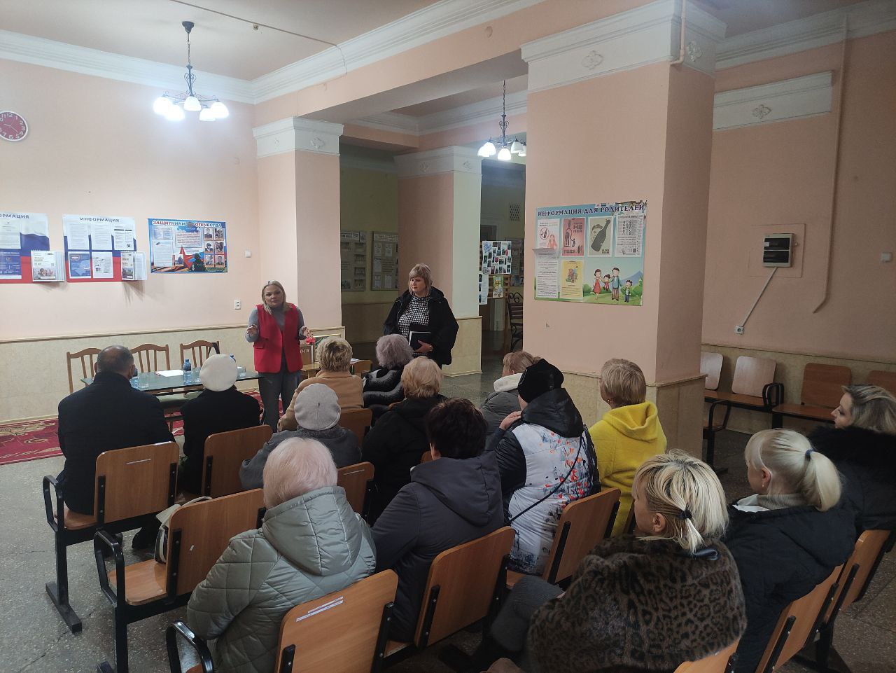 21 октября, состоялась встреча с депутатом Народного Совета ДНР, координатором партийного проекта «Старшее поколение» Ольгой Арутиновой в г.о. Макеевка
