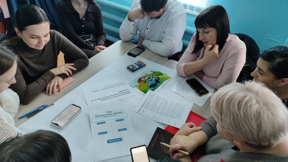 24 октября 2025 года на базе ГБОУ «СШ № 4 Г.О. МАКЕЕВКА» была проведена проектная сессия в муниципалитете (второй муниципальный такт) Региональной проектной сессии по разработке Региональной программы воспитания 24 октября 2025 года на базе ГБОУ «СШ № 4 Г.О. МАКЕЕВКА» была проведена проектная сессия в муниципалитете (второй муниципальный такт) Региональной проектной сессии по разработке Региональной программы воспитания