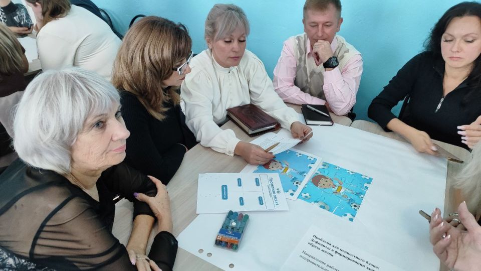 24 октября 2025 года на базе ГБОУ «СШ № 4 Г.О. МАКЕЕВКА» была проведена проектная сессия в муниципалитете (второй муниципальный такт) Региональной проектной сессии по разработке Региональной программы воспитания 24 октября 2025 года на базе ГБОУ «СШ № 4 Г.О. МАКЕЕВКА» была проведена проектная сессия в муниципалитете (второй муниципальный такт) Региональной проектной сессии по разработке Региональной программы воспитания