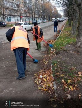 Выполненные работы коммунальными службами 31 октября в Макеевке