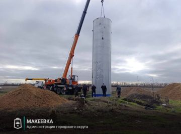 В Макеевке готовится к запуску водонапорная башня в Советском районе