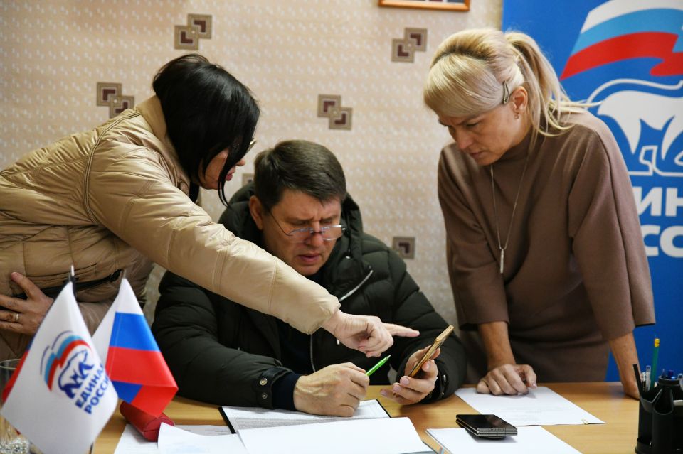 Владислав Ключаров: На приёме в Центрально-Городском районе макеевчане обратились ко мне с различными вопросами