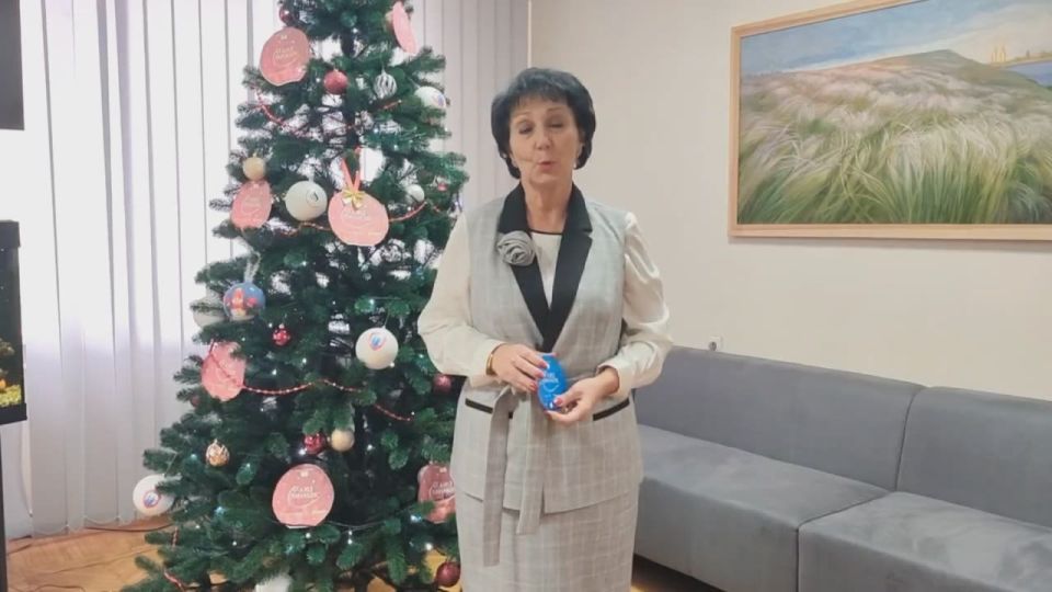 Валентина Харлашка: Традиционно приняла участие во Всероссийской акции «Ёлка желаний»
