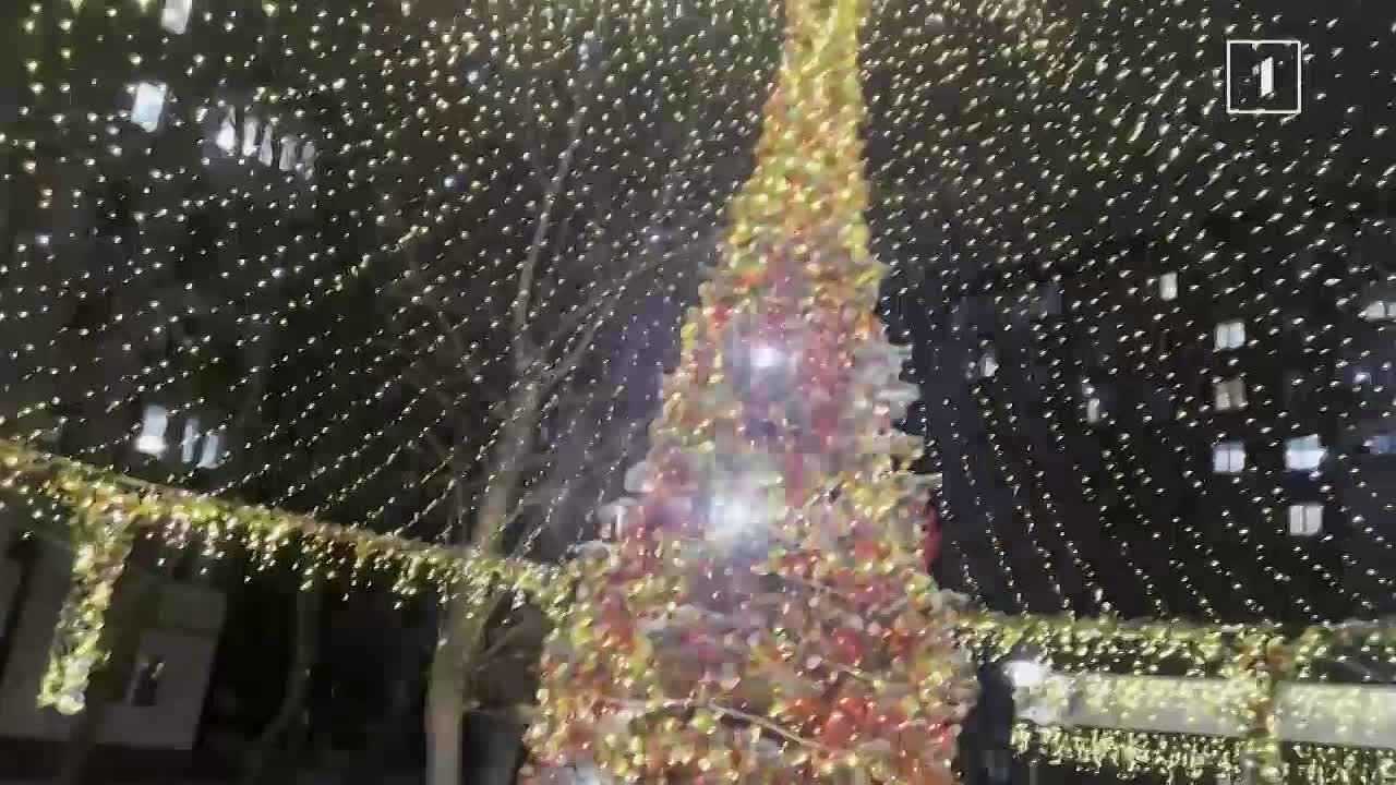 Александр Подгорный: Новогодняя сказка в центре Макеевки