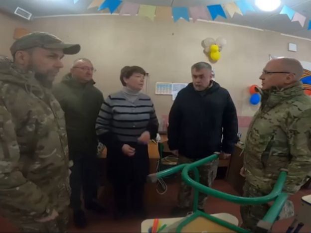 Первый заместитель Руководителя Администрации Президента Сергей Кириенко и Глава ДНР Денис Пушилин: Первый заместитель Руководителя Администрации Президента Сергей Кириенко и Глава ДНР Денис Пушилин: