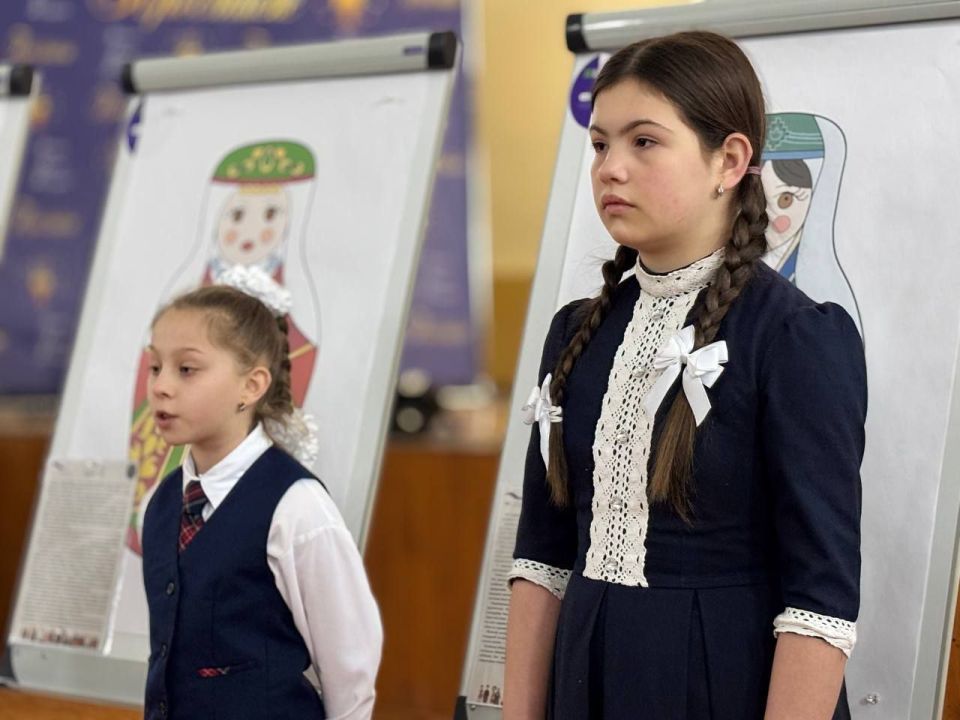 В лицее "Престиж" начался Год единства народов России В лицее "Престиж" начался Год единства народов России