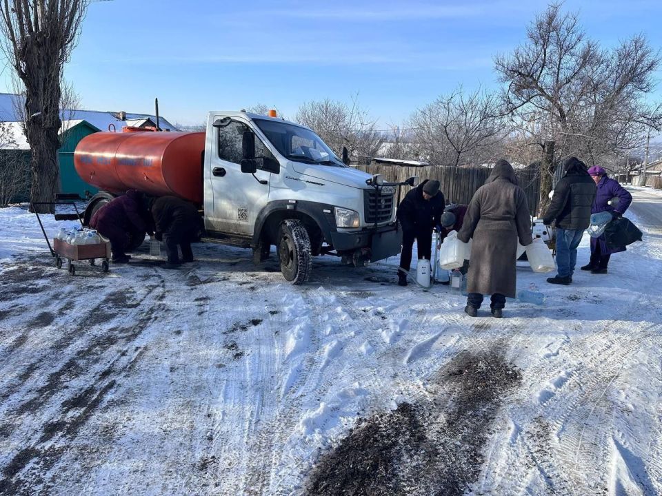 Валентина Харлашка: 21 января, провела мониторинг подвоза воды в Червоногвардейском внутригородском районе города Макеевка Валентина Харлашка: 21 января, провела мониторинг подвоза воды в Червоногвардейском внутригородском районе города Макеевка