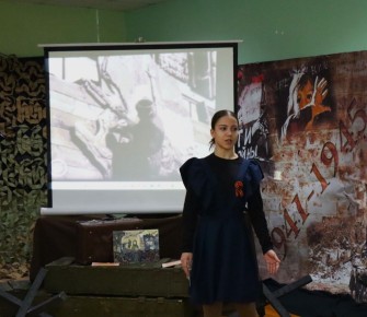 Виктория Романюк приняла участие в мероприятии, посвящённом Дню полного освобождения Ленинграда от фашистской блокады