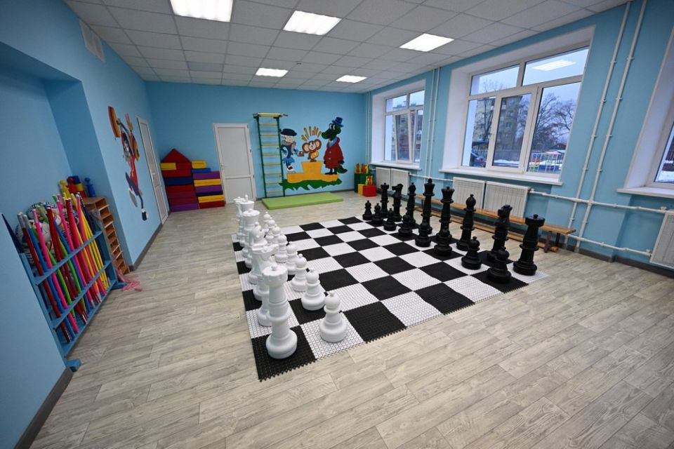 Денис Пушилин: Вместе с Маратом Хуснуллиным проверили после капитального ремонта детский сад «Радуга» в Мариуполе Денис Пушилин: Вместе с Маратом Хуснуллиным проверили после капитального ремонта детский сад «Радуга» в Мариуполе