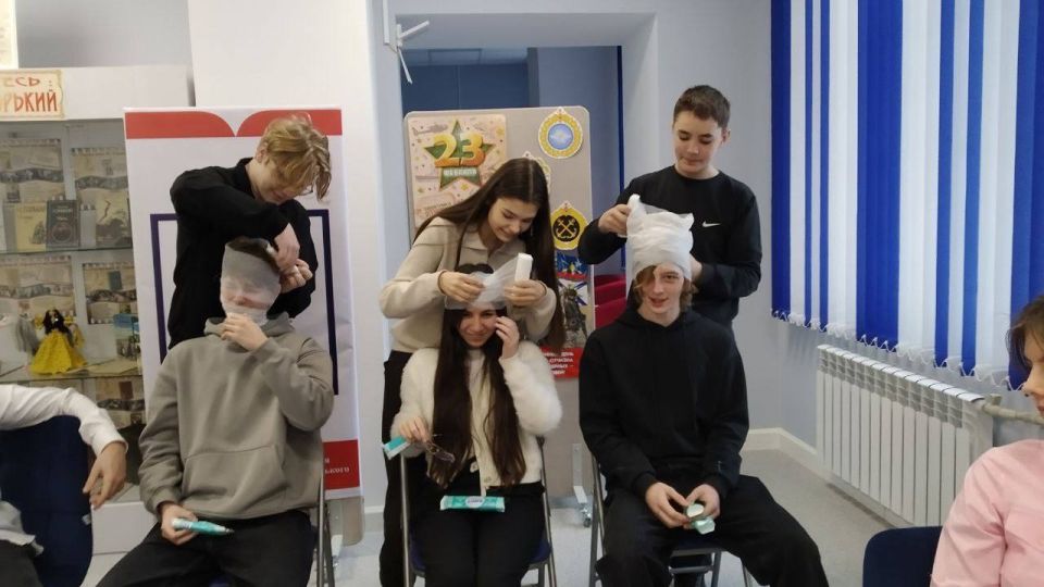 Историческое состязание в библиотеке им. Горького к 23 Февраля Историческое состязание в библиотеке им. Горького к 23 Февраля