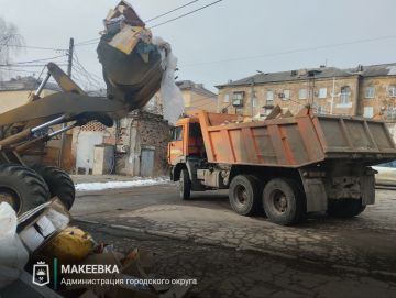 ГУП ДНР «Донснабкомплект» продолжает работу по ликвидации несанкционированных свалок