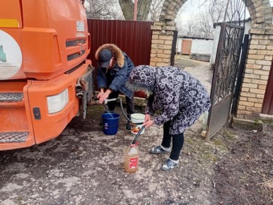 Валентина Харлашка: Сегодня провела мониторинг подвоза воды на территории Кировского внутригородского района